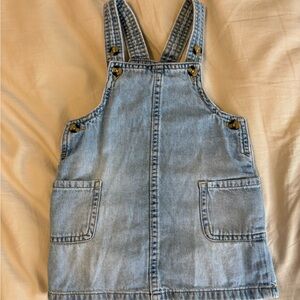 H&M Light Blue Overall dress